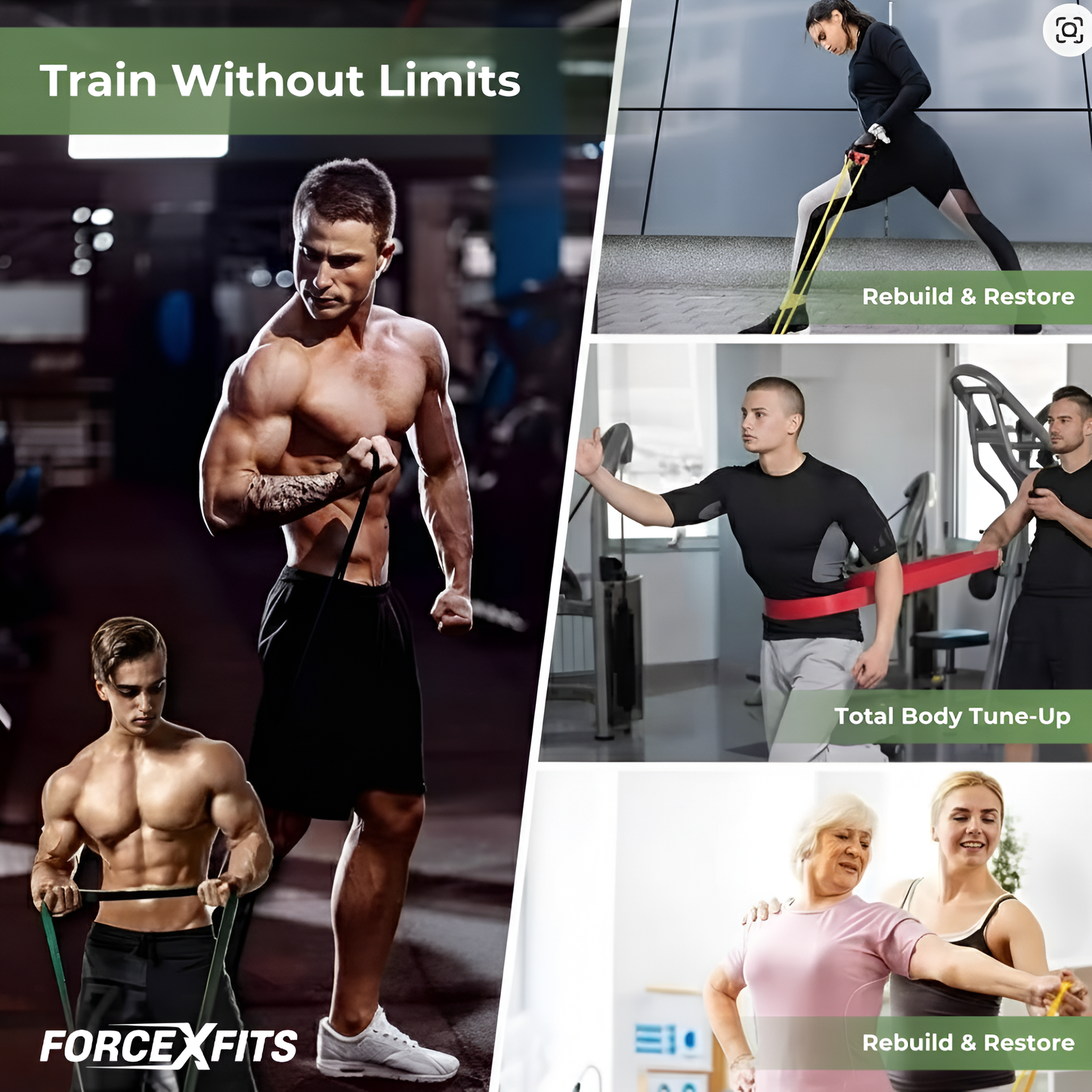ForcexFits Power Resistance Bands